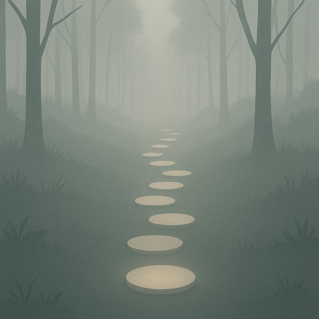 Misty Path To Serenity printable art for gallery wall