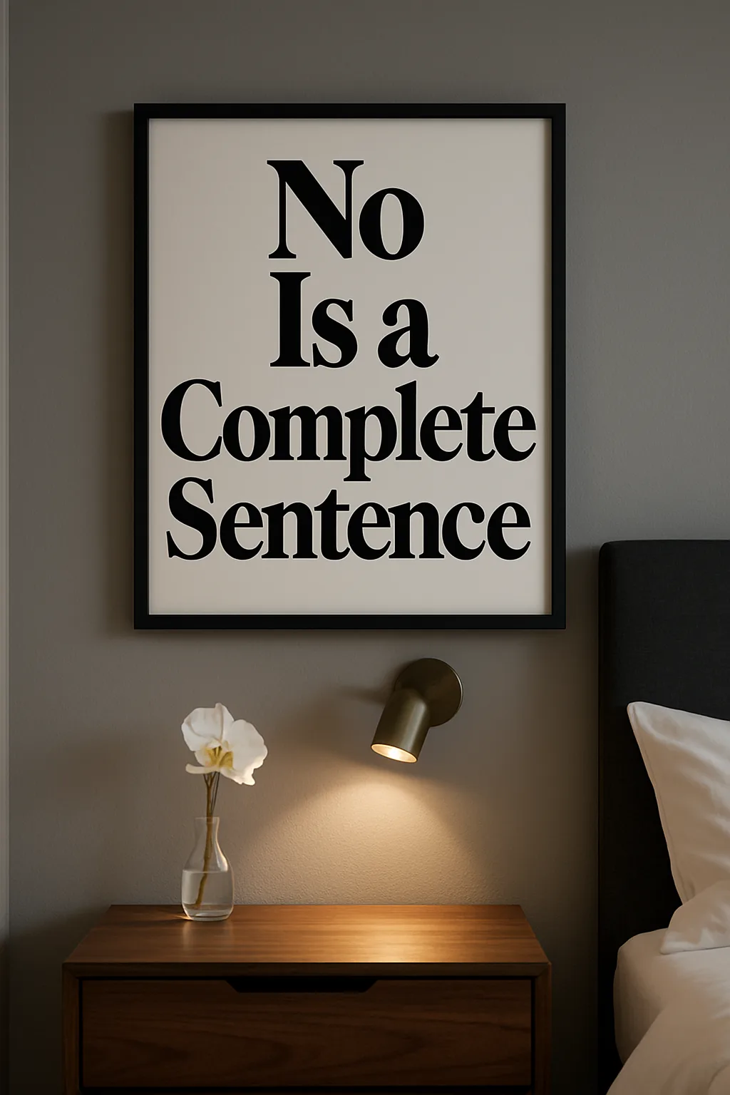 Powerful Poster Statement high‑resolution printable wall decor