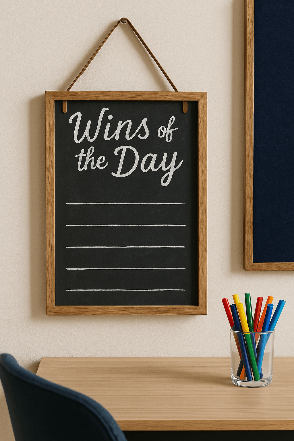 Wins Of The Day Wins Of The Day modern art print for studio or study