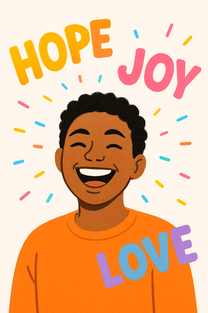 Radiant Words Of Positivity contemporary art piece for any space