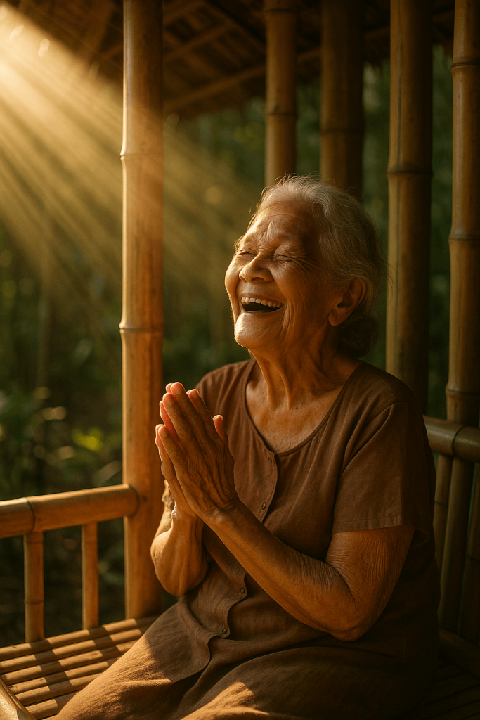 Radiant Joy On Bamboo fine art poster for office walls