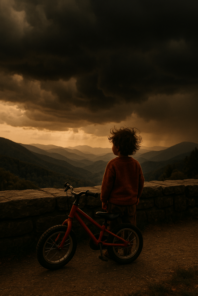 Fearless At The Lookout contemporary art piece for any space