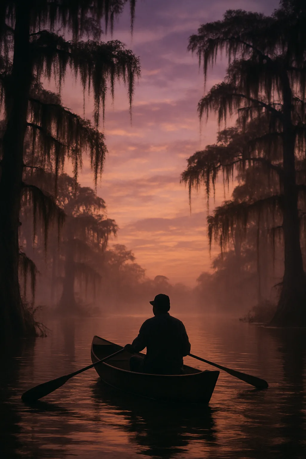 Bayou Serenity canvas wall art for living room