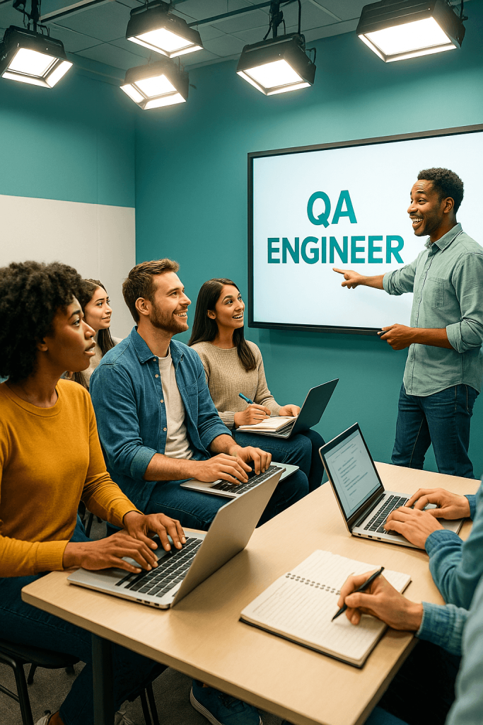 Qa Engineers Training wall art print for home decor