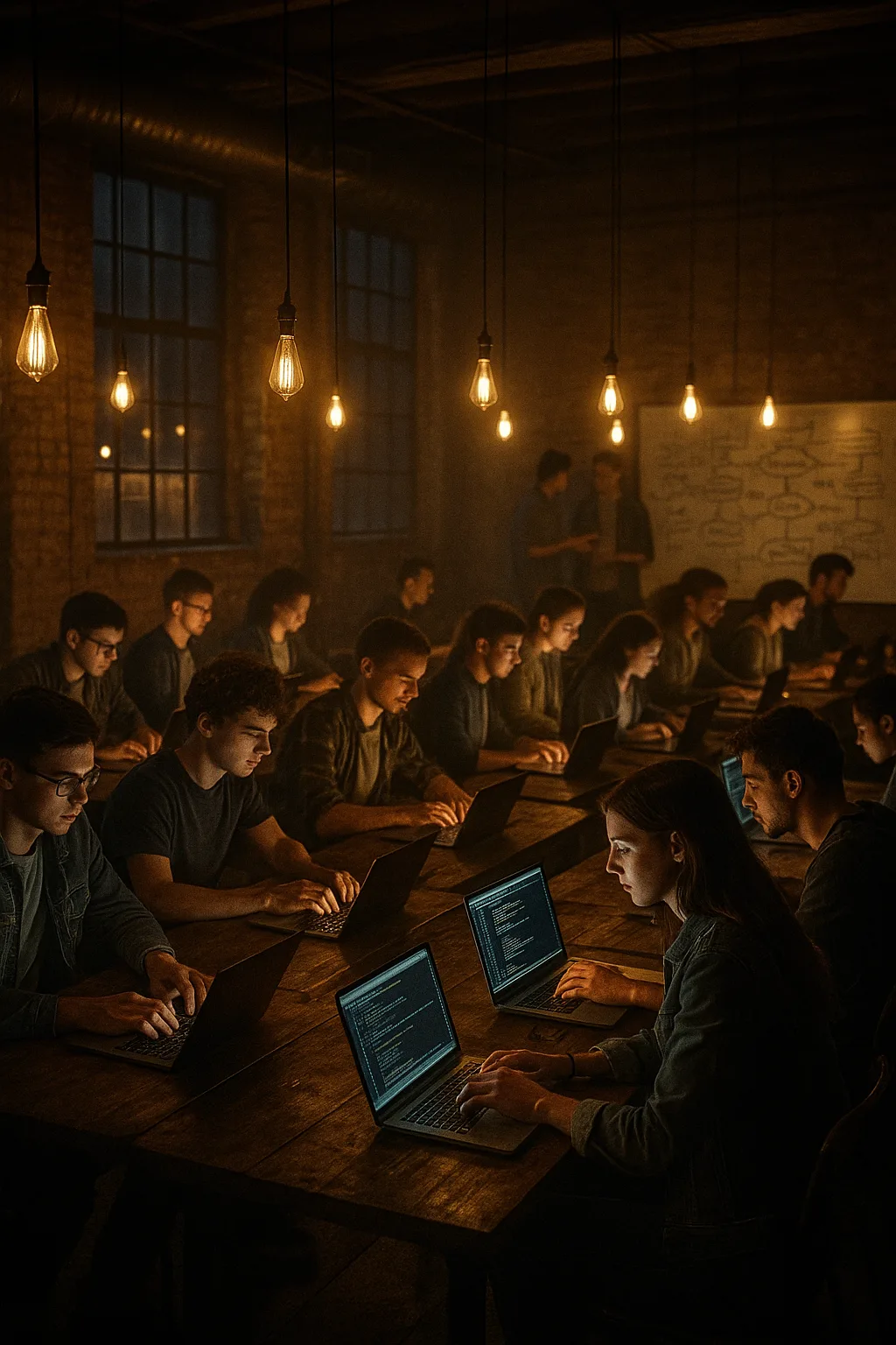 Tech Bootcamp Buzz wall art print for home decor