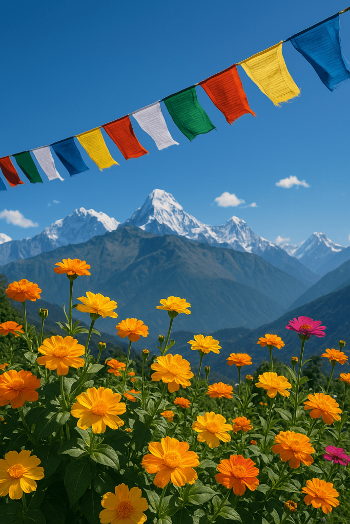 Radiant Himalayan Serenity fine art poster for office walls
