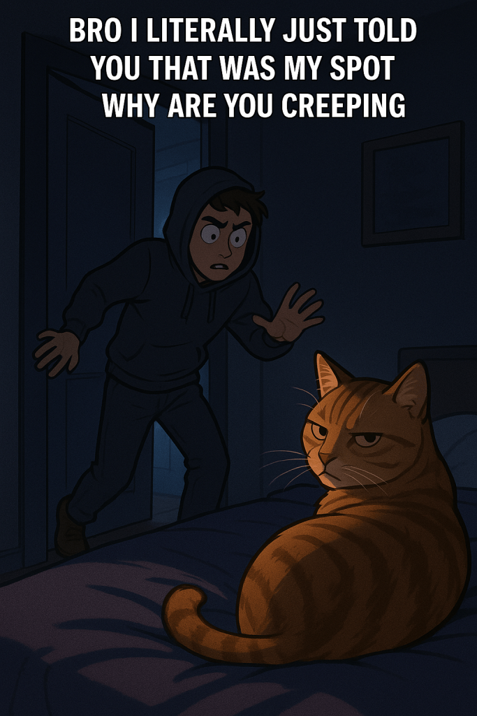 Sneaky Room Entry fine art poster for office walls