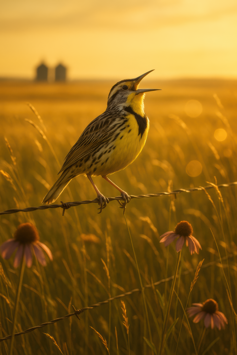 Meadowlark's Prairie Song high‑resolution printable wall decor