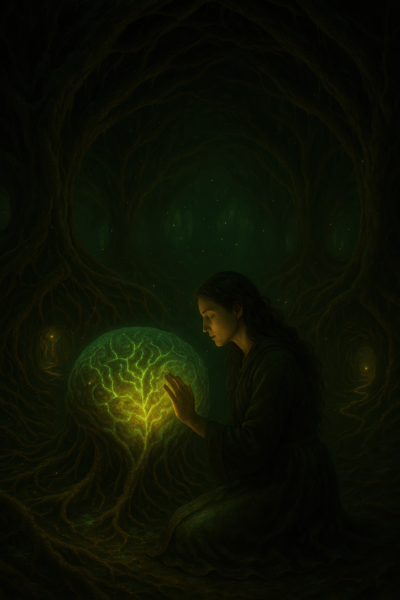 Sacred Mycelial Connection (4k)