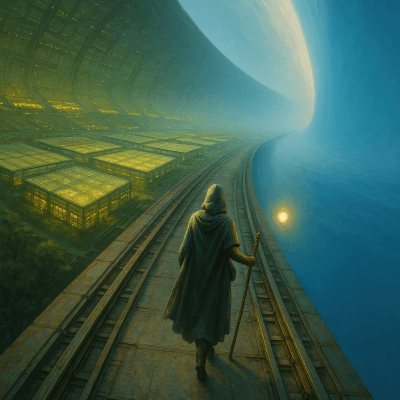 Traveler On Ring (4k)