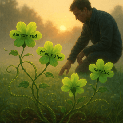 Code In Bloom fine art poster for office walls