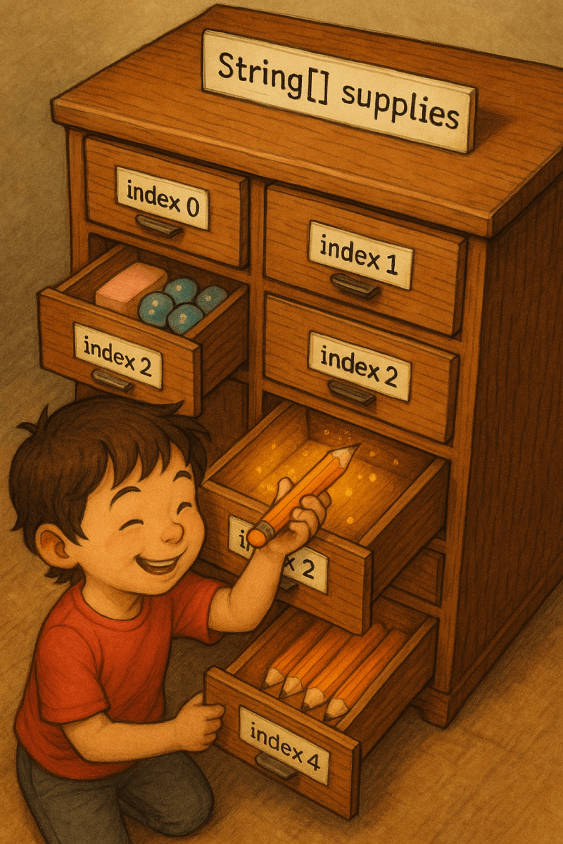 Organized Array Supplies