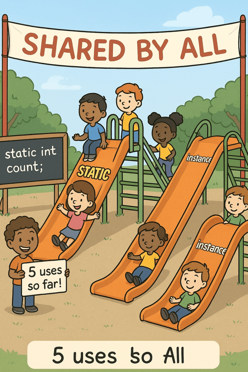 Static Slide Sharing