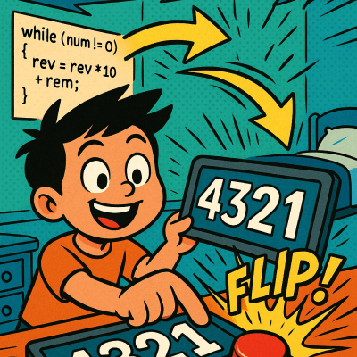 Number Flip Animation digital artwork for bedroom or office