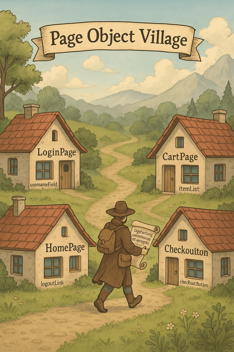 Page Object Village