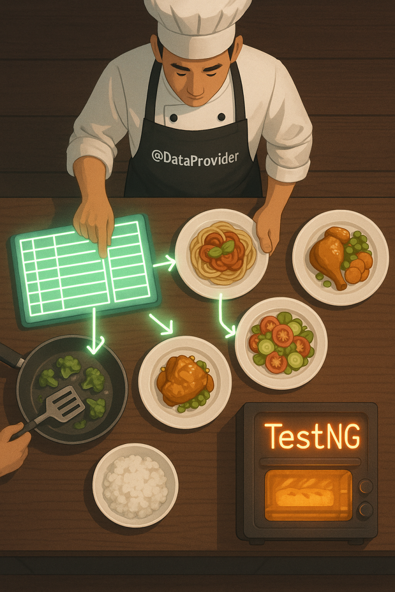 Data Driven Cooking