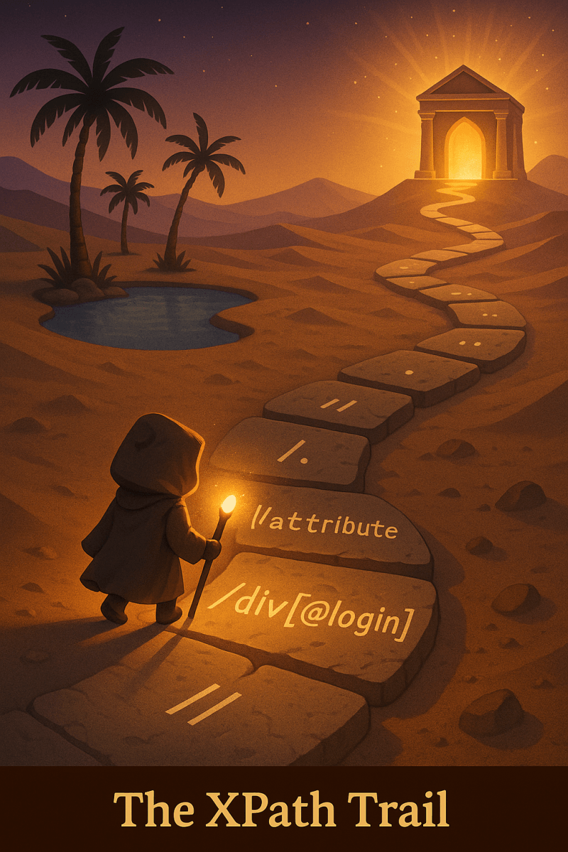 Magical Xpath Stone Path
