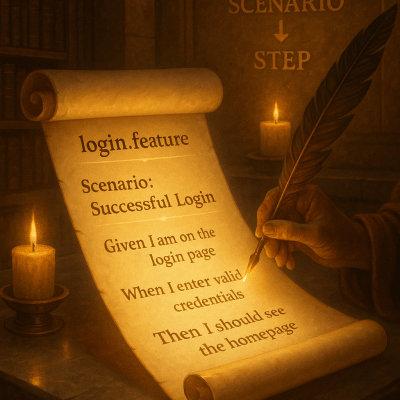 Glowing Feature Scroll printable art for gallery wall