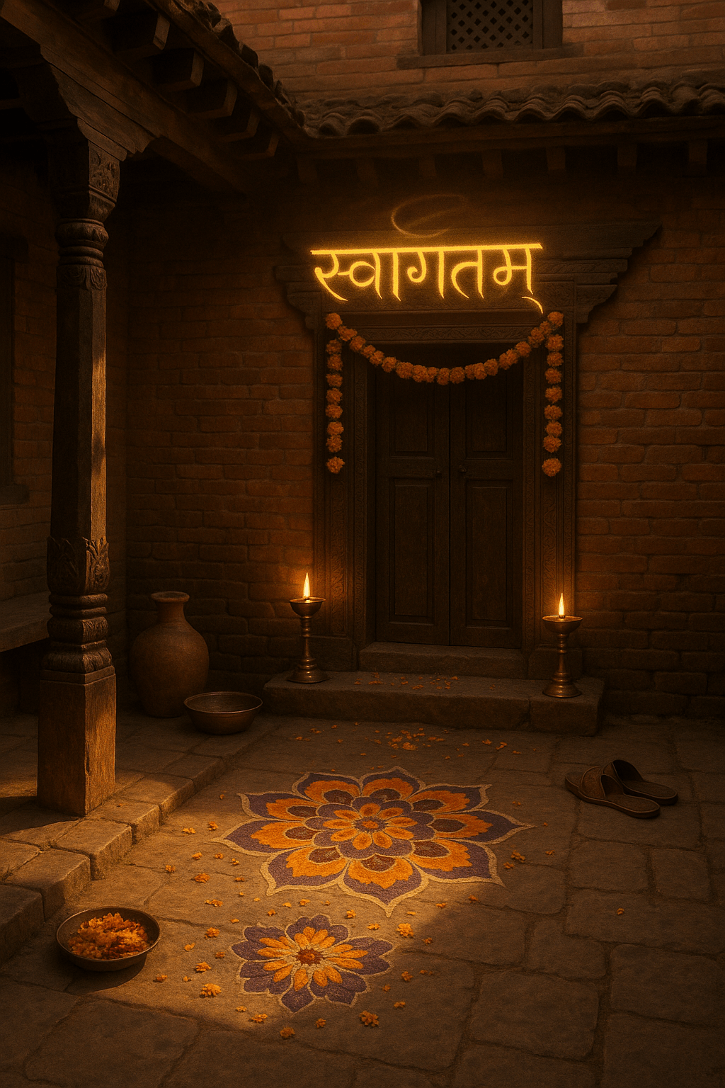 स्वागत द्वार का सौंदर्य printable art for gallery wall