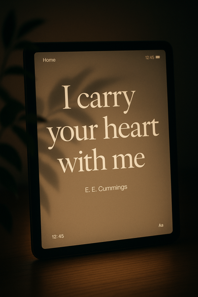 Poetic Interface Design printable art for gallery wall