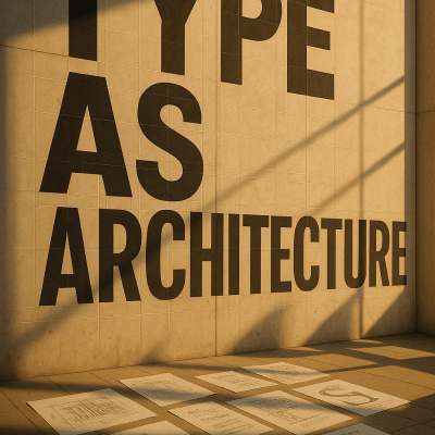 Typographic Architectural Marvel canvas wall art for living room