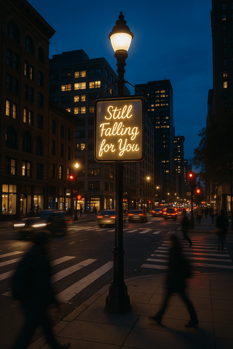 Blue Hour Romance printable art for gallery wall