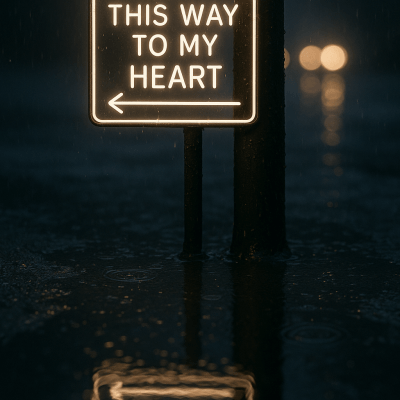 Neon Reflection Love highโresolution printable wall decor