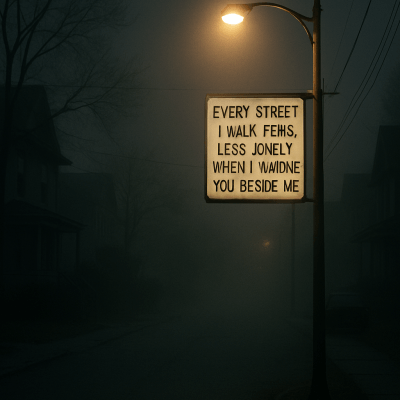 Foggy Night Solitude highโresolution printable wall decor