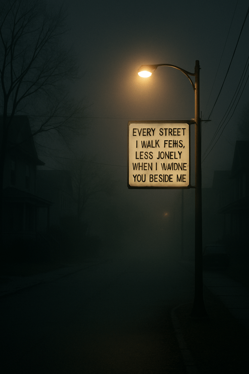 Foggy Night Solitude high‑resolution printable wall decor