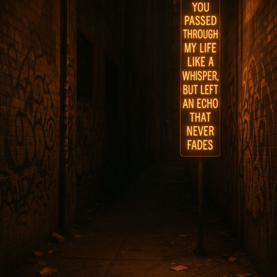 Echoing Urban Alley wall art print for home decor