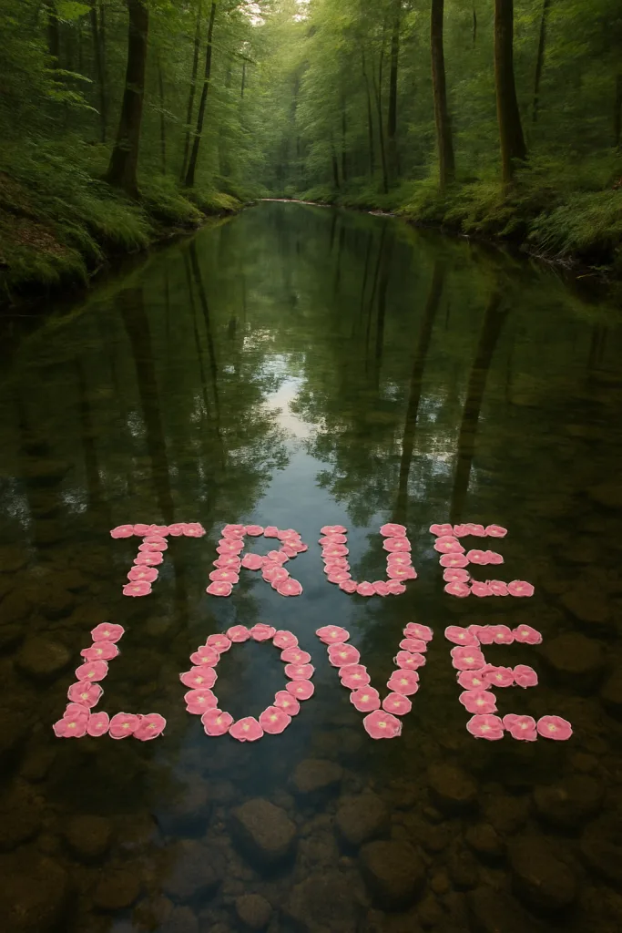 True Love Stream contemporary art piece for any space