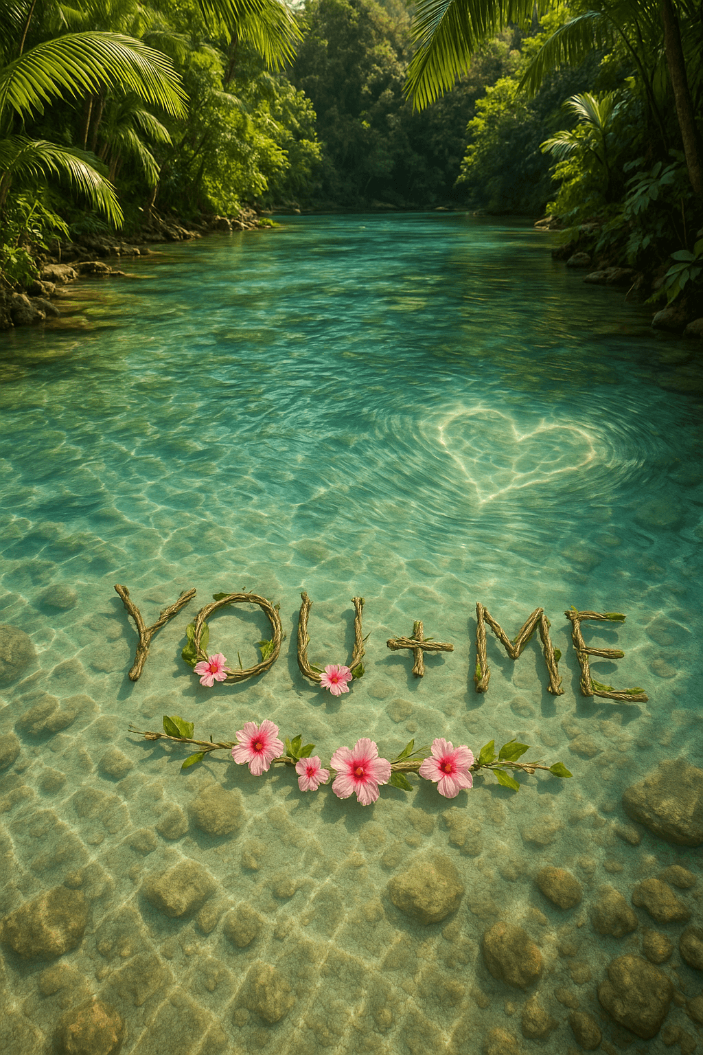 Riverside Love Message
