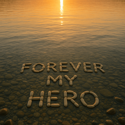 Sunrise Tribute To Dad wall art print for home decor