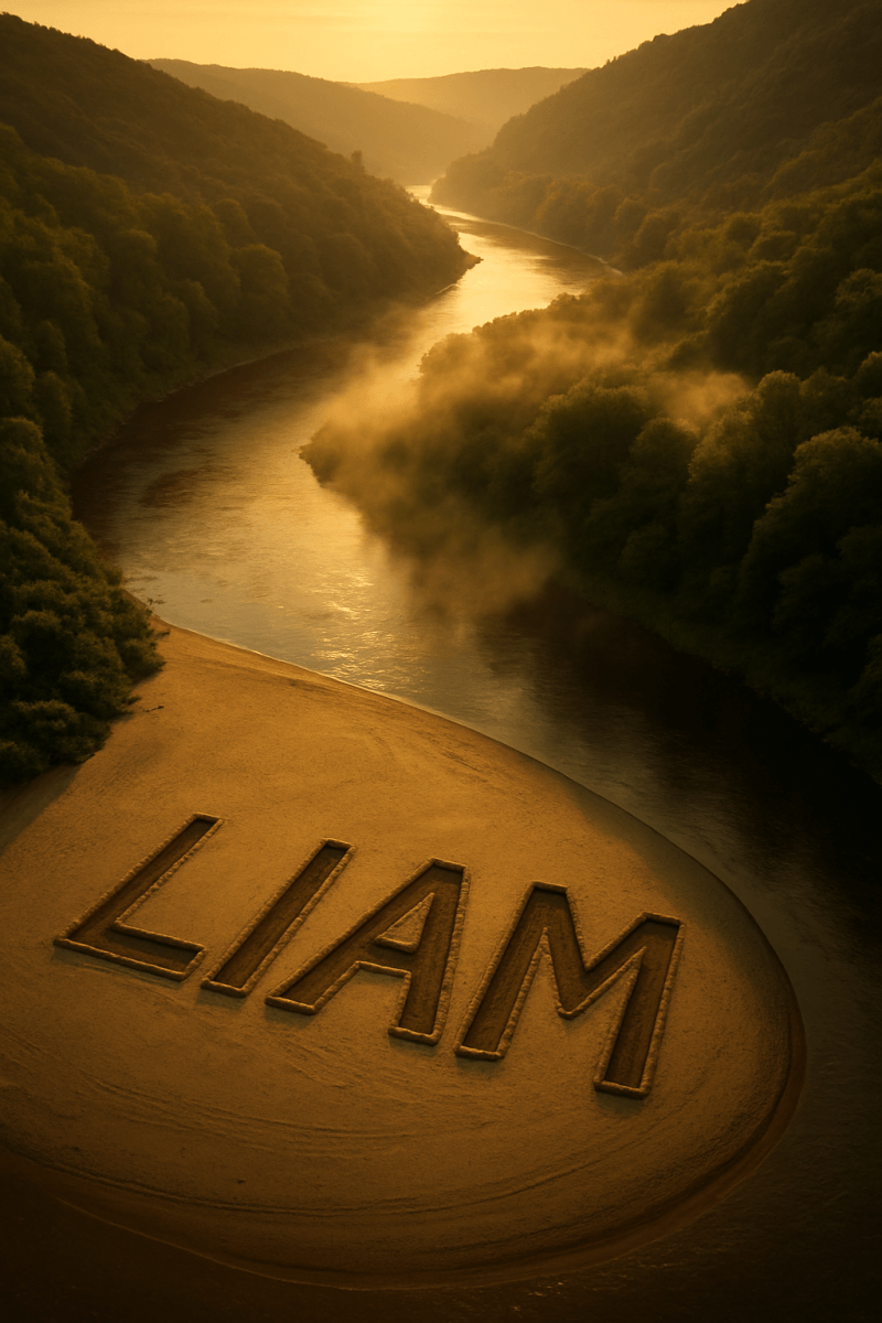 River Tribute At Sunset modern art print for studio or study