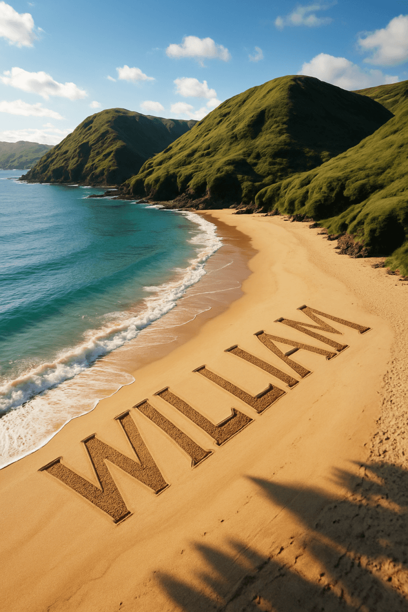 William's Beach Legacy wall art print for home decor
