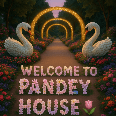 Garden Welcome Display fine art poster for office walls