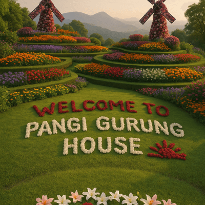 Pangi Gurung Garden Welcome printable art for gallery wall