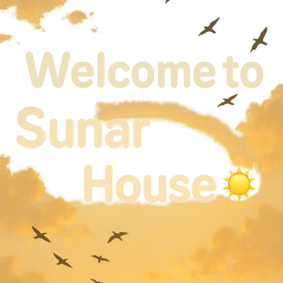 Sunar House Sunrise digital artwork for bedroom or office