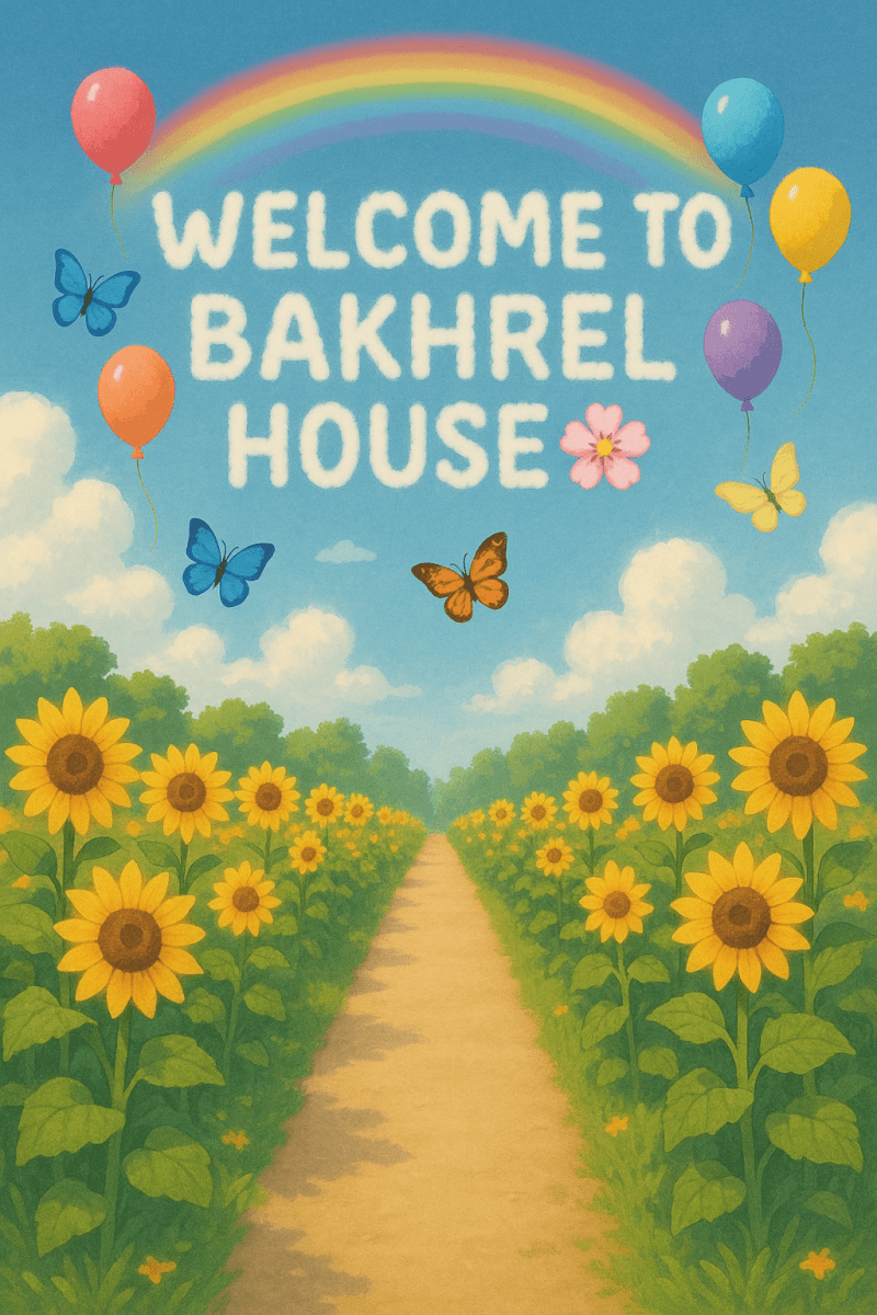 Sunflower Garden Welcome
