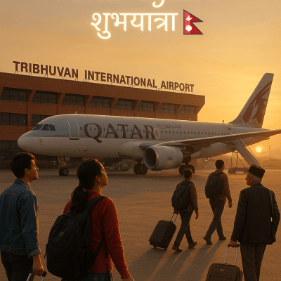 Nepali Farewell At Dawn digital artwork for bedroom or office