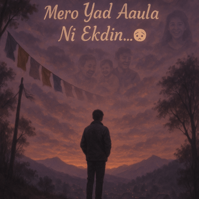 Dusk Reflections In Nepal fine art poster for office walls