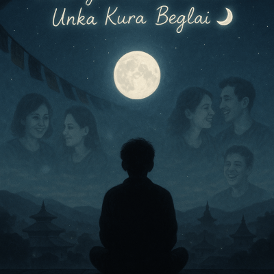 Midnight Solitude Reflections contemporary art piece for any space