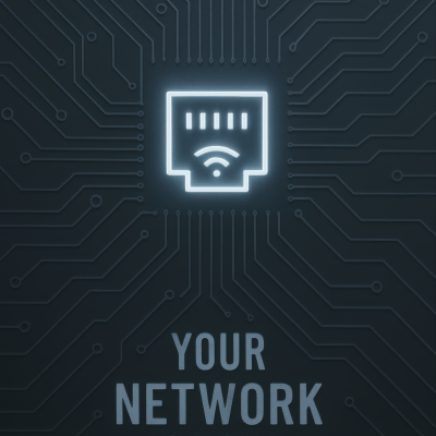 Network Glow Poster (4k)