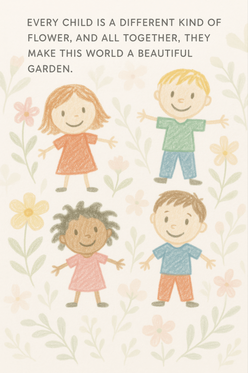 Childrens Floral Garden (4k)