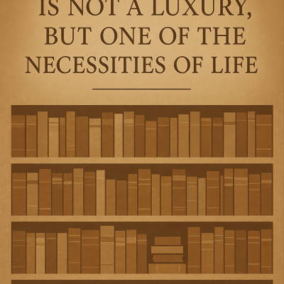 Essential Library Poster (4k)