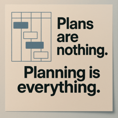 Minimalist Planning Visualization (4k)