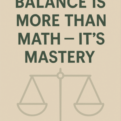 Mastering Balance (4k)