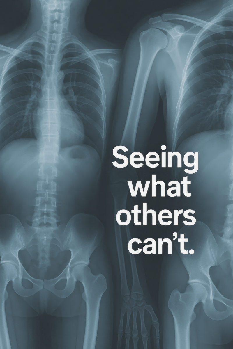 X Ray Vision Art (4k)