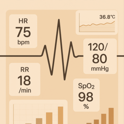 Data Driven Heartbeat Dashboard (4k)