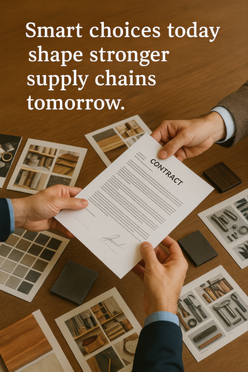 Smart Supply Chain Choices (4k)